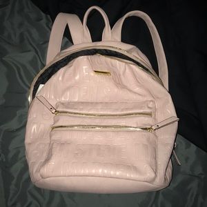 Pink Steve Madden fashion bookbag